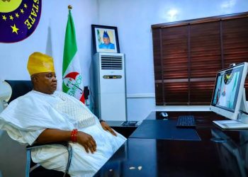 Ignore APC’s lies, I’m not sick – Adeleke says as he returns to Nigeria
