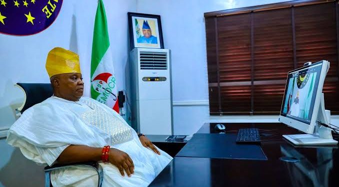 Ignore APC’s lies, I’m not sick – Adeleke says as he returns to Nigeria