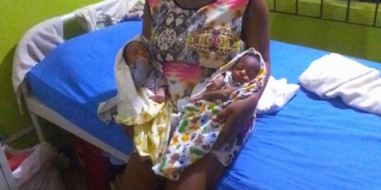 Blind mother welcomes twins months after daughter went missing