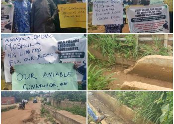 Osun community protests abandoned road project, poor execution
